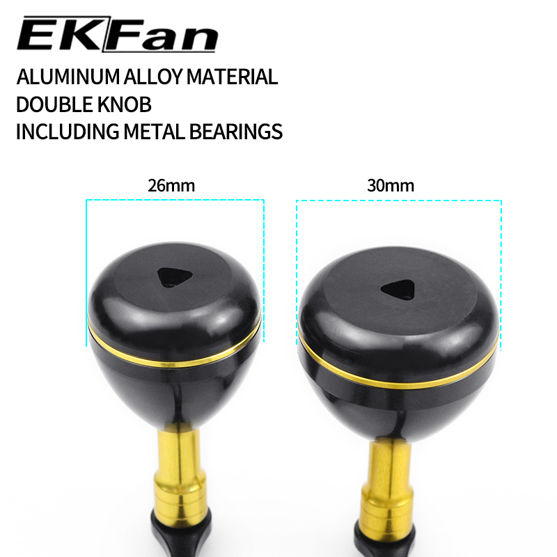 مقبض بكرة صيد EKFan 130/140 مم - مراجعة Spincast Reel وسعره